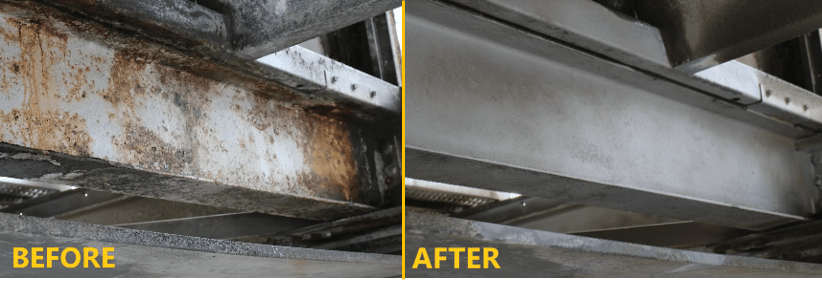 Industrial Steel Rust Removal