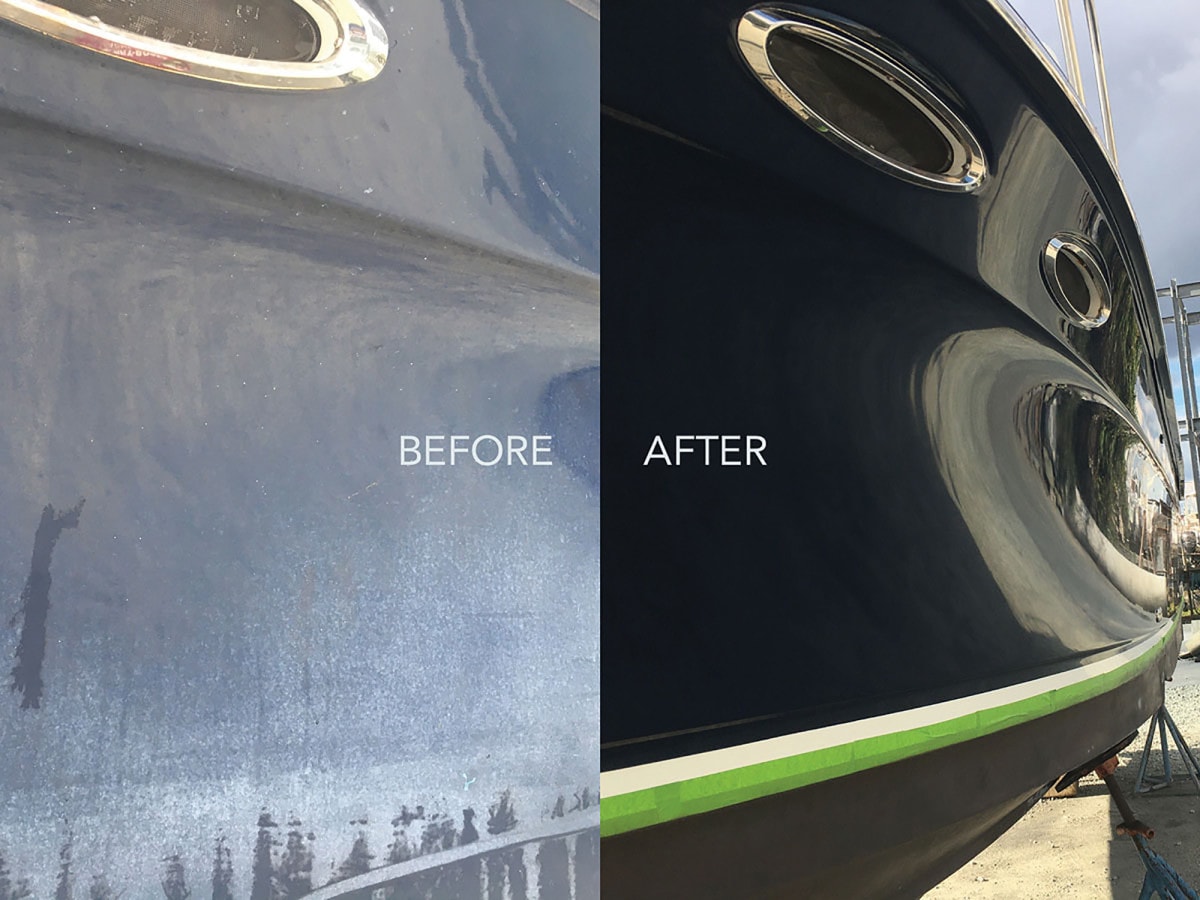 Marine Boat Hull Restoration